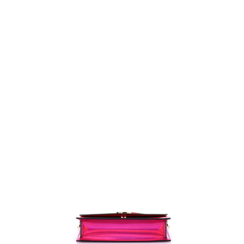 Christian Louboutin Loubi54 Chain Clutch Metallic Leather - Picture 4 of 5